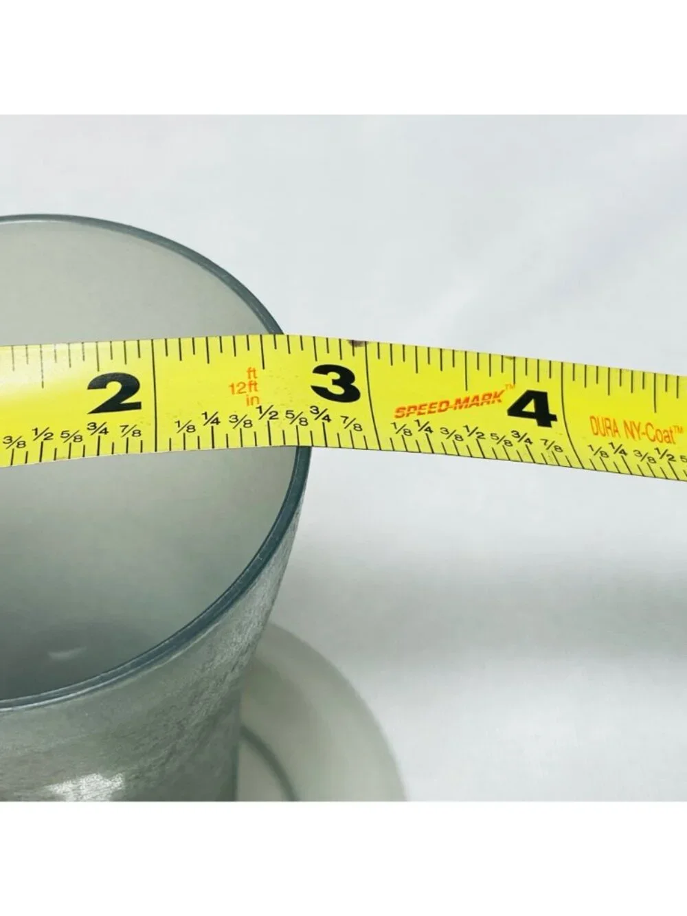 Tupperware 6 Smoke Gray Parfait/Dessert Cups With Matching Bases